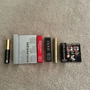 6 deluxe mini sized mascaras brand new all luxary brands
